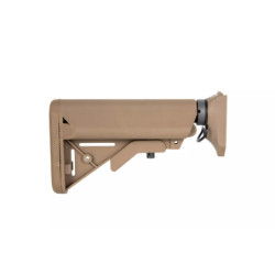 AR15 stock with adaptor for WE SCAR replicas - tan