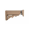 AR15 stock with adaptor for WE SCAR replicas - tan