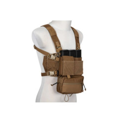 Modularny Chest Rig MK3 zestaw premium - Coyote Brown