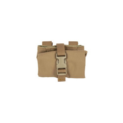 Foldable magazine dump pouch - Coyote Brown