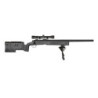 SA-S02 CORE™ High Velocity Sniper Rifle Replica with Scope and Bipod - Black