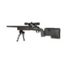 SA-S02 CORE™ High Velocity Sniper Rifle Replica with Scope and Bipod - Black