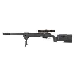 SA-S03 CORE™ High Velocity Sniper Rifle Replica with Scope and Bipod - black