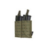 Double Laser-Cut MOLLE M4/M16 Magazine Pouch - Ranger Green