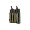 Double Laser-Cut MOLLE M4/M16 Magazine Pouch - Ranger Green