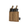 Double Laser-Cut MOLLE M4/M16 Magazine Pouch - Tan