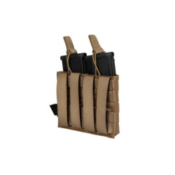 Double Laser-Cut MOLLE M4/M16 Magazine Pouch - Tan