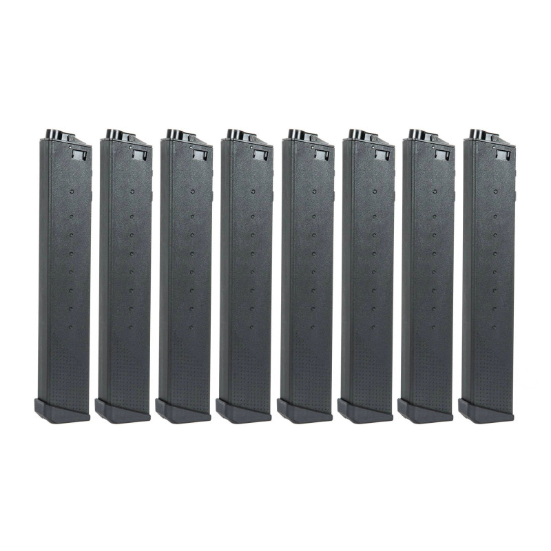 330rd hi-cap magazine for PDW9 replicas (set of 8 pcs)