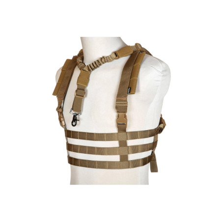 Tactical Vest Sling Chest Rig  Cotherium  - Coyote Brown