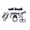 A multifunctional set of tactical sling attachment points