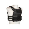 Tactical Vest Rush 2.0 Plate Carrier Ariatel - Black