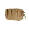 Small Horizontal Cargo Pouch Nomys - Coyote Brown