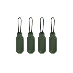 Set of personalized tags - olive