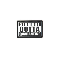 3D Patch - Straight Outta Quarantine