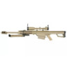 SW-02A CQB sniper rifle replica with scope and bipod - tan