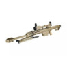 SW-02A CQB sniper rifle replica with scope and bipod - tan