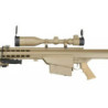 SW-02A CQB sniper rifle replica with scope and bipod - tan