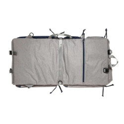 Container Gun Case - grey / navy