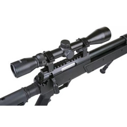 MB13D sniper rifle replica with scope and bipod