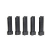 Set of 5 mid-cap, 80-pellet magazines for APC9 airsoft submachine guns