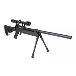 MB13D sniper rifle replica with scope and bipod