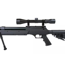 MB13D sniper rifle replica with scope and bipod