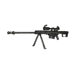 SW-024S sniper rifle replica with bipod&scope - Black