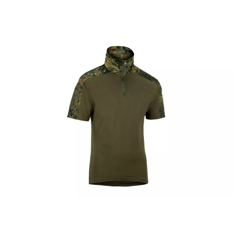Combat Shirt With Short Sleeves - Flecktarn