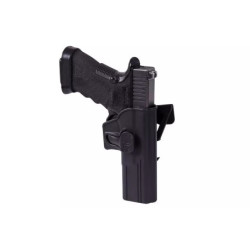 Release Button MOLLE Holster for Glock 17 - black