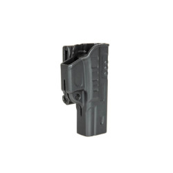 Fast Draw Holster With Belt Clip for Glock 17 - black