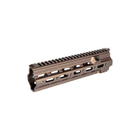 SMR-type RIS hand guard for HK416 airsoft rifles - Dark Earth