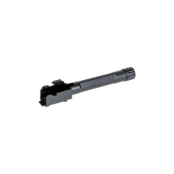 Outer, threaded barrel for G17 airsoft gun - black