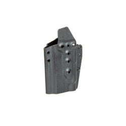 Kydex Holster for G17 replicas with TLR-1 Flashlight - Black