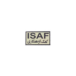 IR patch - ISAF - tan
