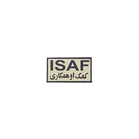 IR patch - ISAF - tan