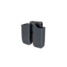 Double Pistol Magazine Pouch (molle) - Black