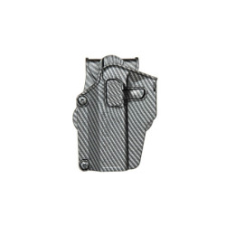 Per-Fit™ Multi fit Holster, fits 200+ guns (LEFT HAND) - CARBON