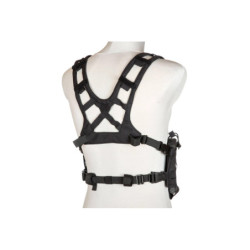 Tactical  Vest Laser Chest Rig Thyla - Black