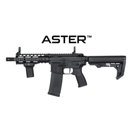 SA-E12 EDGE 2.0™ GATE ASTER carbine replica black - New receiver/Light Ops Stock