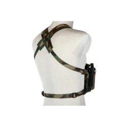 Tactical Chest Rig type D3CRM - Woodland