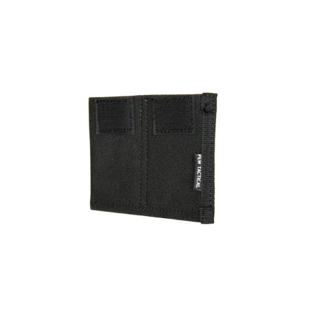 Elastic Double Pistol Magazine Insert - Black