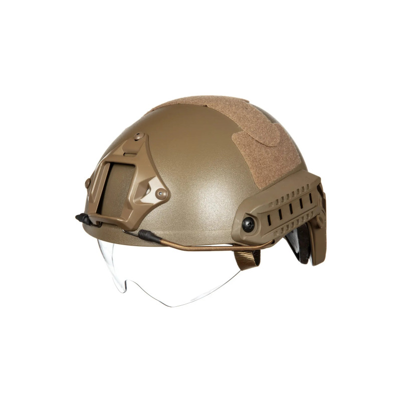 X-Shield MH Helmet Replica With Goggles - Tan