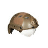 X-Shield PJ Helmet Replica With Goggles - Tan