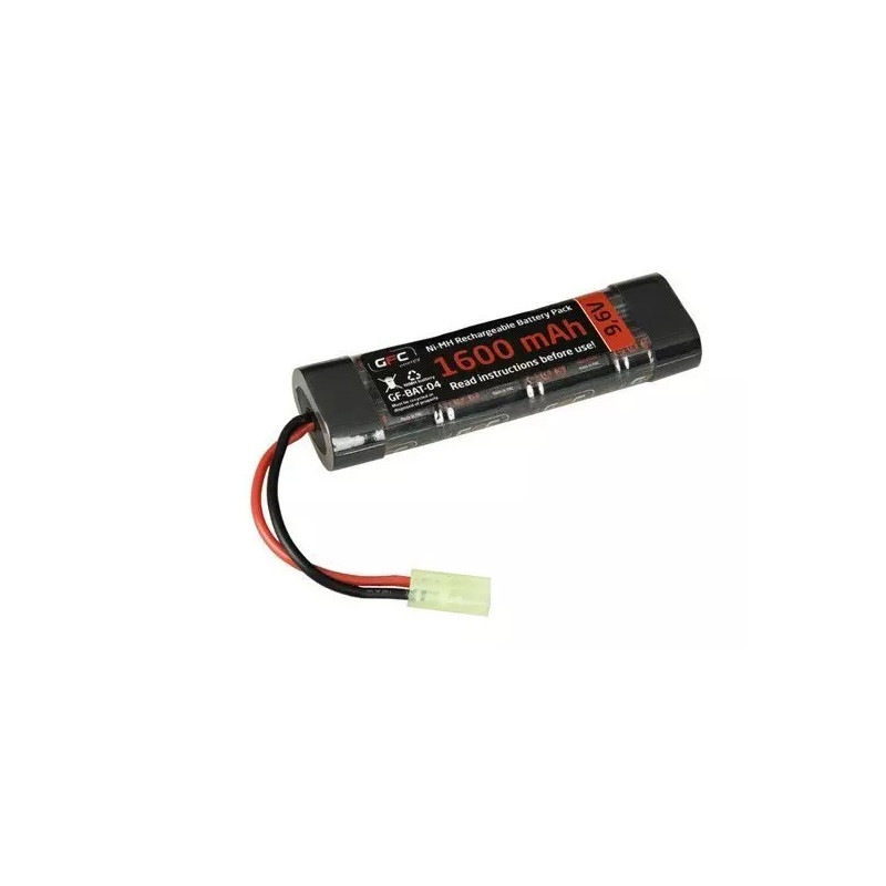 NiMH 9,6V 1600mAh battery