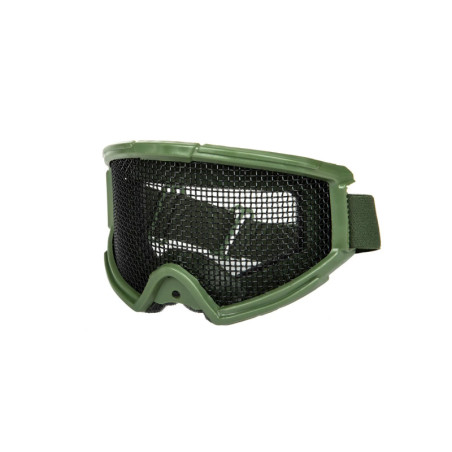 Tactical goggles with mesh - Olive