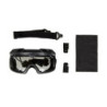 2in1 Tactical Goggles - Black / Tinted