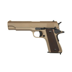 CM123 Electric Pistol Replica - Tan (with battery)