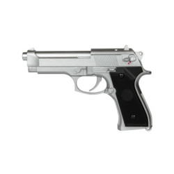 CM126 Electric Pistol Replica Silver (with battery)