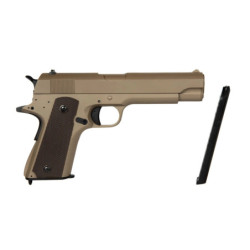 CM123 Electric Pistol Replica - Tan (with battery)