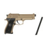 CM126 Electric Pistol Replica - Tan (with battery)